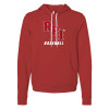 Thumbnail image for  Bella + Canvas Red Fleece Hood