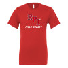 Thumbnail image for  Bella + Canvas Red Jersey Cotton T Shirt