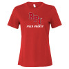 Thumbnail image for  Bella + Canvas Womens Red Relaxed Cotton T Shirt