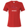 Thumbnail image for  Bella + Canvas Womens Red Relaxed Cotton T Shirt