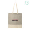 Thumbnail image for  Split Recycled Grey Cotton Twill Convention Tote