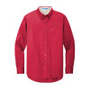 Thumbnail image for  Red Twill Button Down Long Sleeve