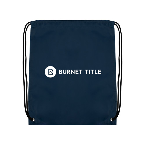Navy Drawstring Backpack-Burnet Title