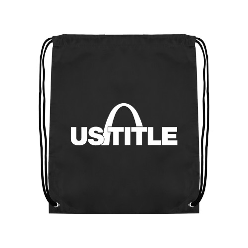 Black Drawstring Backpack-US Title