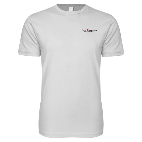 Next Level White SoftStyle T Shirt-TATCO