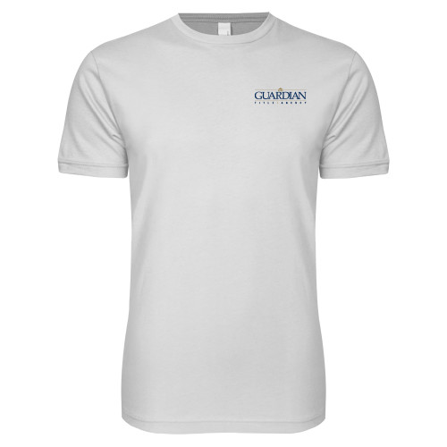 Next Level White SoftStyle T Shirt-Guardian Title Agency