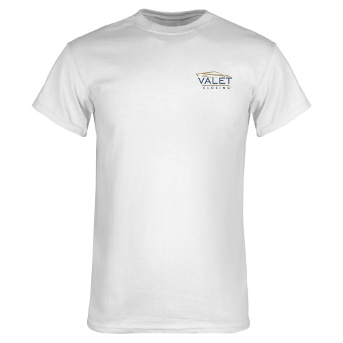 White T Shirt-Valet Closing