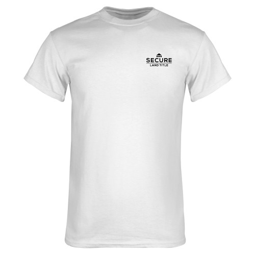White T Shirt-Secure Land Title