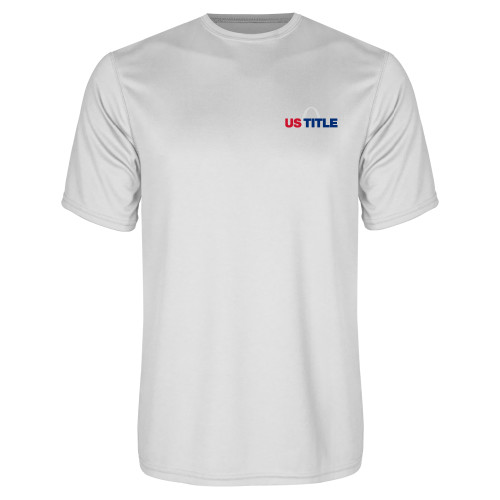 White Performance Tee-US Title