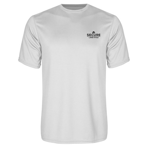 White Performance Tee-Secure Land Title