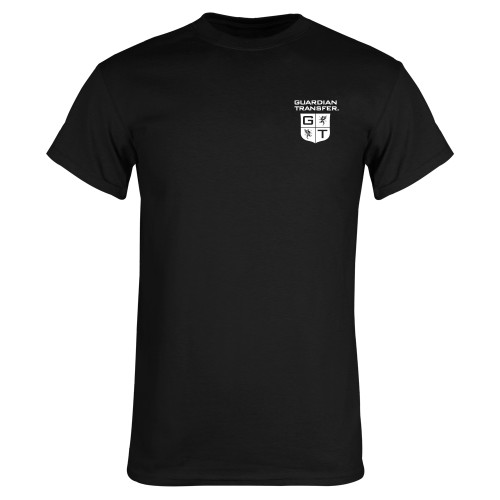 Black T Shirt-Guardian Transfer Vertical