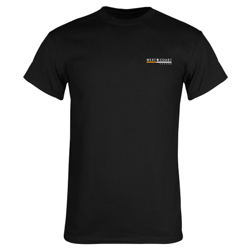 Black T Shirt-West Coast Escrow Horizontal