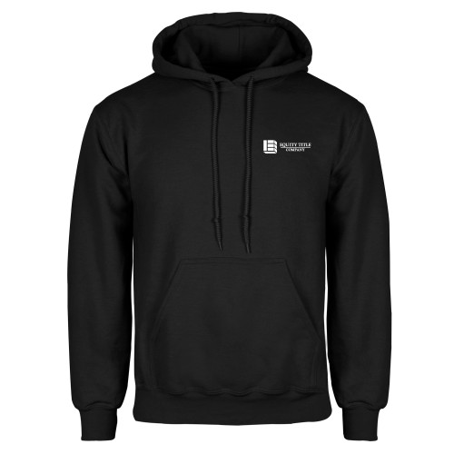 Black Fleece Hoodie-Equity Title Company
