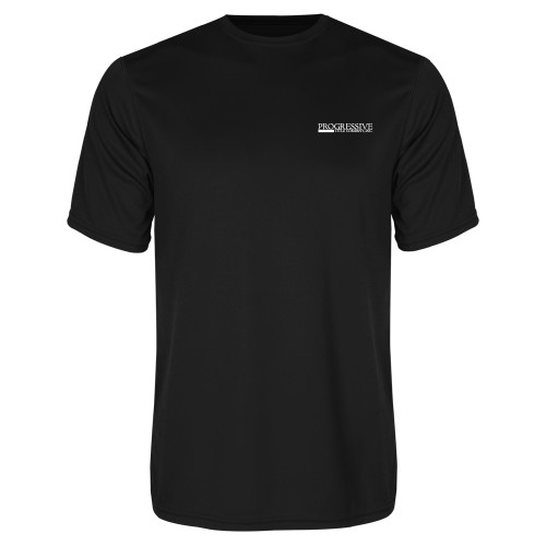 Black Performance Tee-Progressive Title