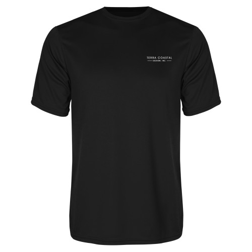 Black Performance Tee-Terra Coastal Escrow