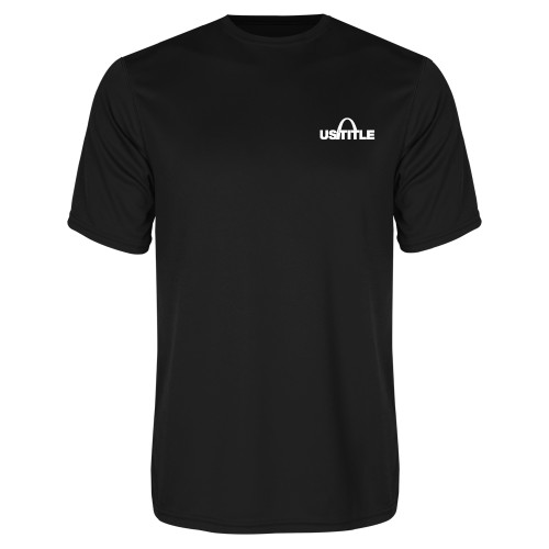Black Performance Tee-US Title