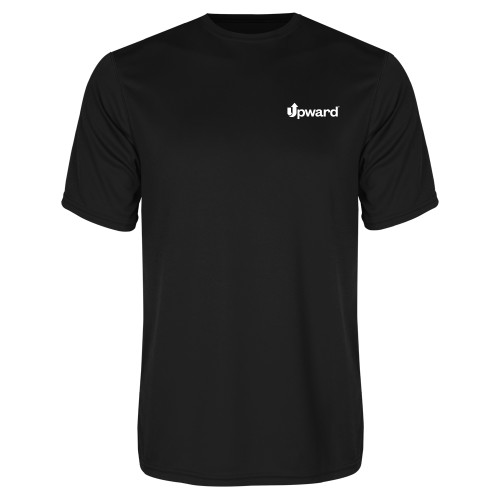 Black Performance Tee-Upward Title Company