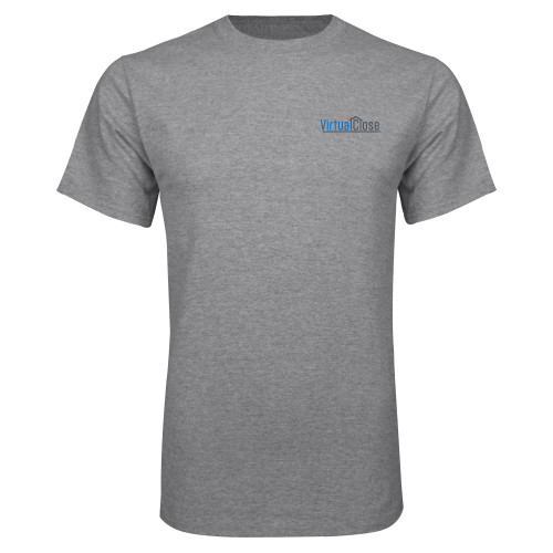 Grey T Shirt-Virtual Close
