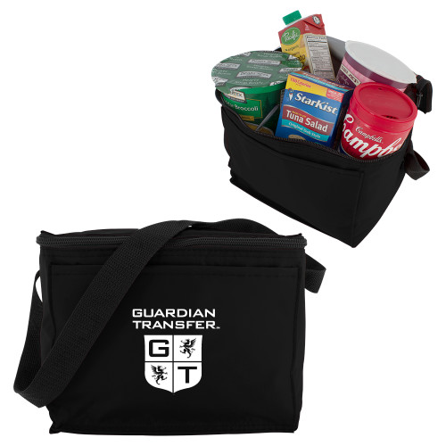 Six Pack Black Cooler-Guardian Transfer Vertical
