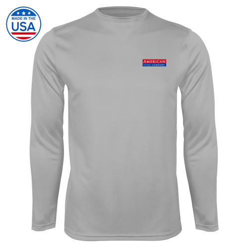 Platinum Performance Long Sleeve Shirt-American Title Company