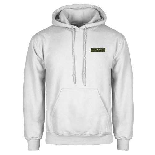 White Fleece Hoodie-Terra Coastal Escrow