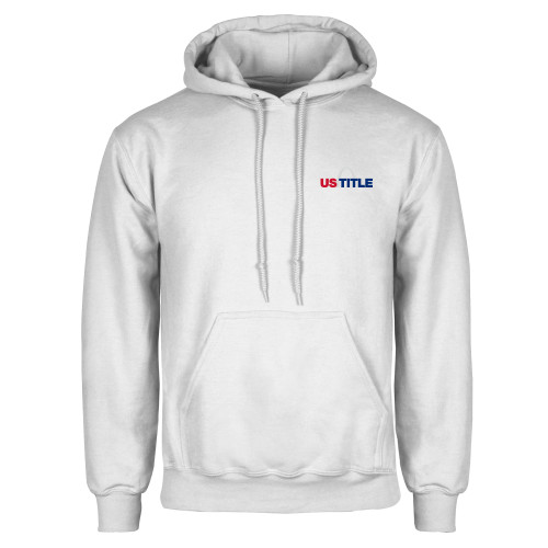 White Fleece Hoodie-US Title