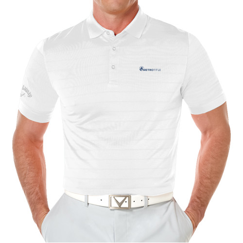 Callaway Opti Vent White Polo-Metro Title