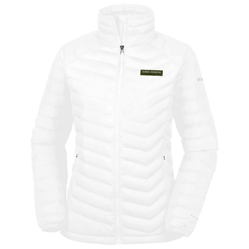 Columbia Womens White Powder Lite Jacket-Terra Coastal Escrow