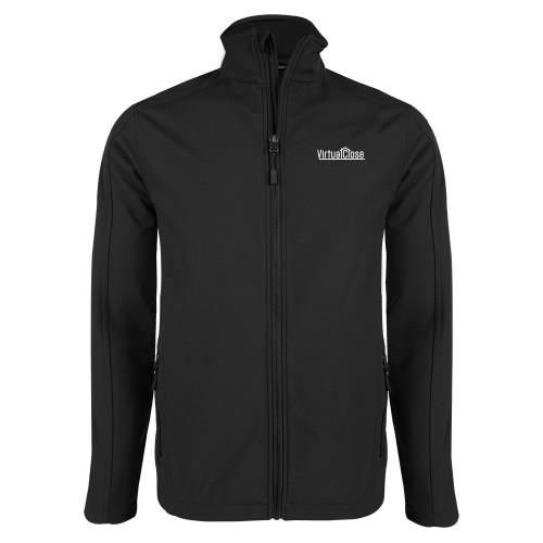 Black Softshell Jacket-Virtual Close