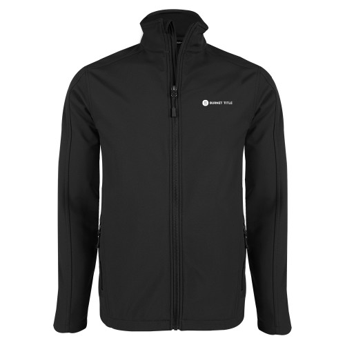 Black Softshell Jacket-Burnet Title