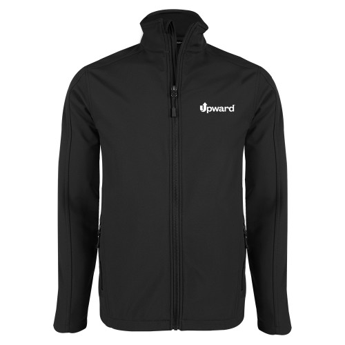 Black Softshell Jacket-Upward Title Company