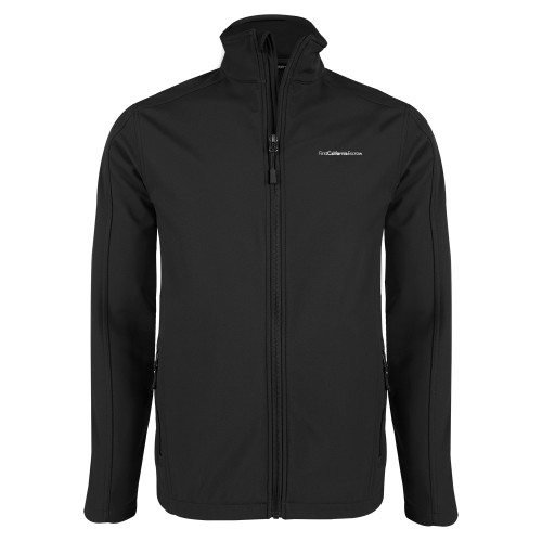 Black Softshell Jacket-First California Escrow