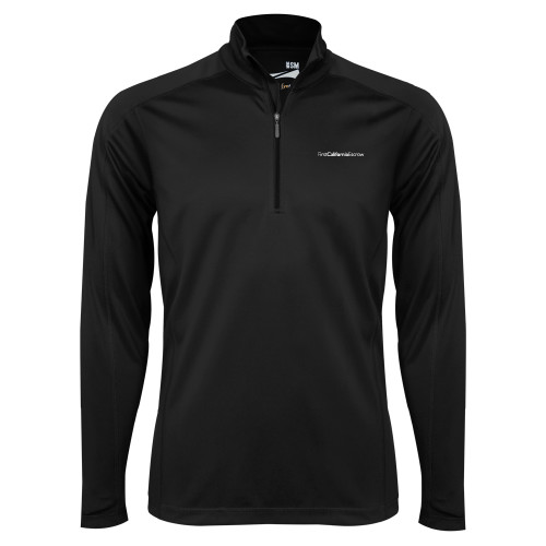 Syntrel Black Interlock 1/4 Zip-First California Escrow