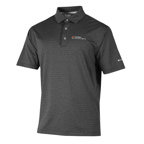 Columbia Black Sand Tee Polo-Anywhere Insurance Agency