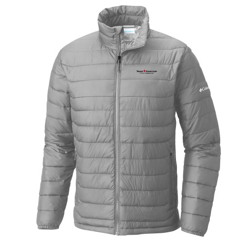 Columbia Grey Powder Lite Jacket-TATCO