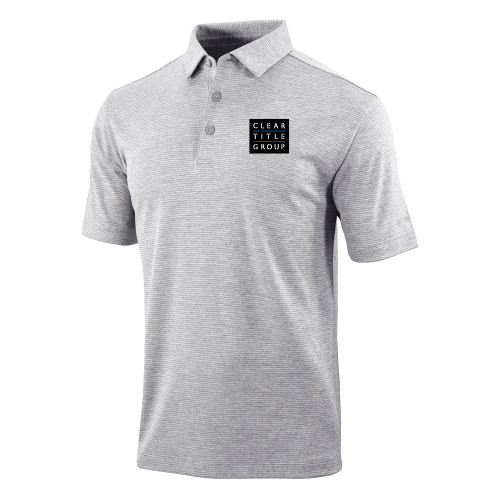 Columbia Light Grey Omni Wick Set Golf Polo-Clear Title Group