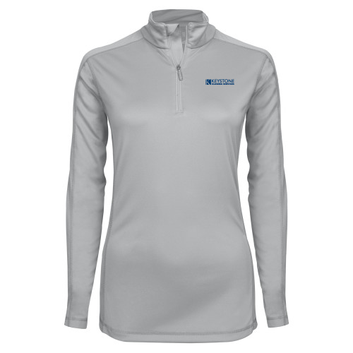 Syntrel Womens Platinum Interlock 1/4 Zip-Keystone Closing Services