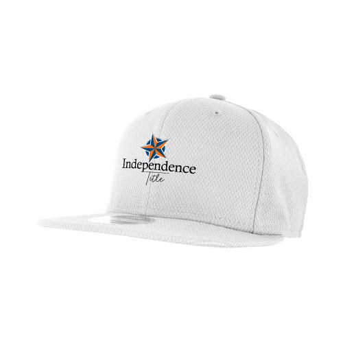 New Era White Diamond Era 9Fifty Snapback Hat-Independence Title