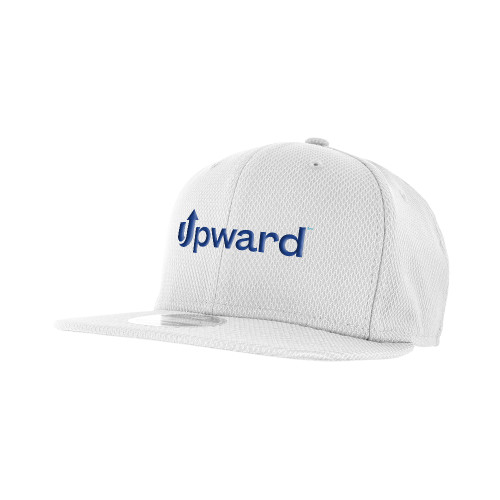 New Era White Diamond Era 9Fifty Snapback Hat-Upward Title Company