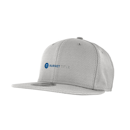 New Era Light Grey Diamond Era 9Fifty Snapback Hat-Burnet Title