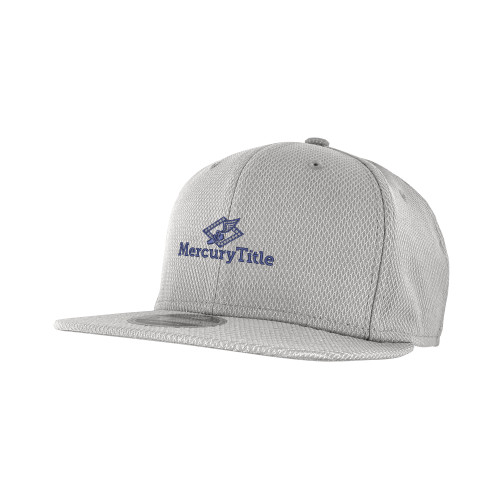 New Era Light Grey Diamond Era 9Fifty Snapback Hat-Mercury Title