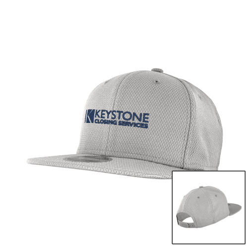 New Era Light Grey Diamond Era 9Fifty Snapback Hat-Keystone Closing Services