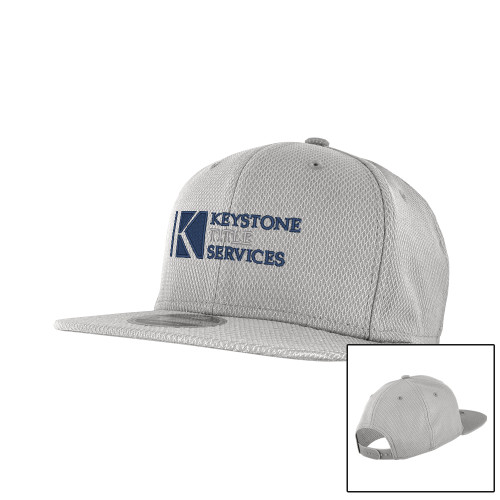 New Era Light Grey Diamond Era 9Fifty Snapback Hat-Keystone Title Services