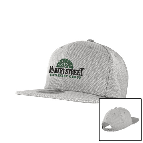 New Era Light Grey Diamond Era 9Fifty Snapback Hat-Market Street Settlement Group