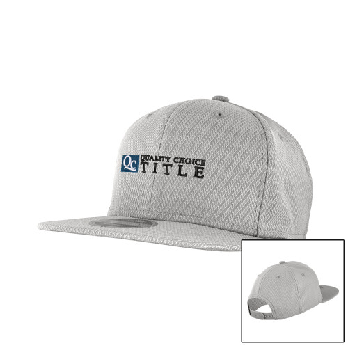 New Era Light Grey Diamond Era 9Fifty Snapback Hat-Quality Choice Title