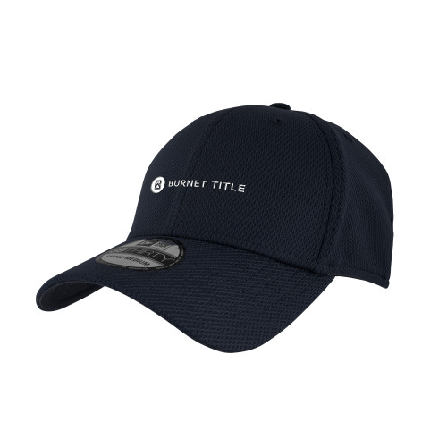 New Era Navy Diamond Era 39Thirty Stretch Fit Hat-Burnet Title