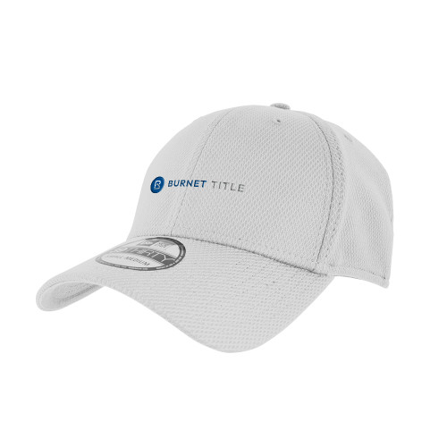 New Era White Diamond Era 39Thirty Stretch Fit Hat-Burnet Title