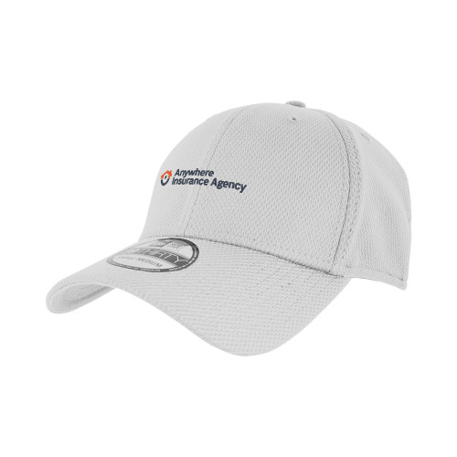 New Era White Diamond Era 39Thirty Stretch Fit Hat-Anywhere Insurance Agency