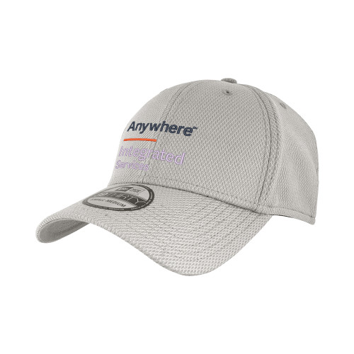 New Era Light Grey Diamond Era 39Thirty Stretch Fit Hat-Anywhere Integrated Services Vertical