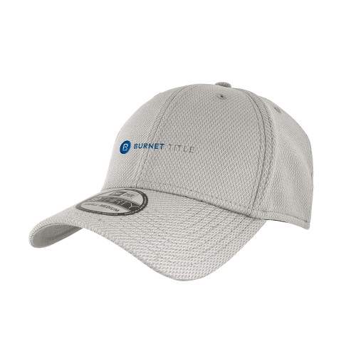 New Era Light Grey Diamond Era 39Thirty Stretch Fit Hat-Burnet Title